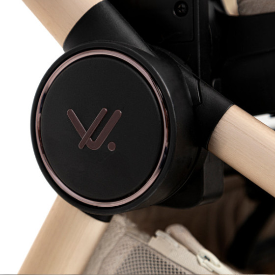 Muuvo Quick Boho wielofunkcyjny wózek dziecięcy zestaw 2w1 Brown