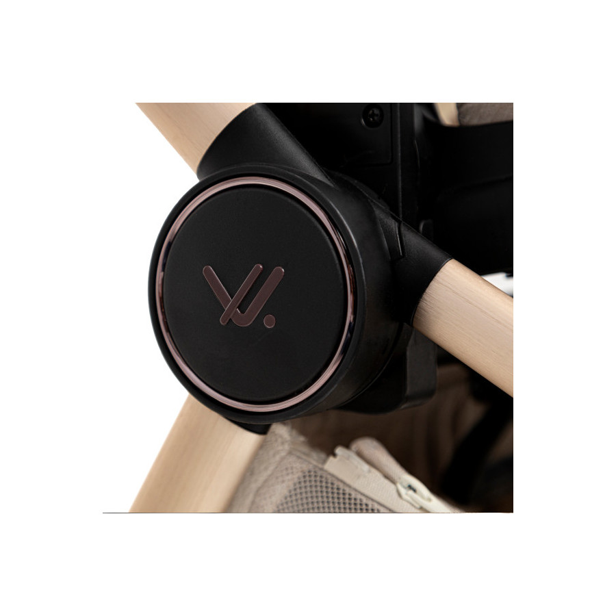 Muuvo Quick Boho wielofunkcyjny wózek dziecięcy zestaw 2w1 Brown