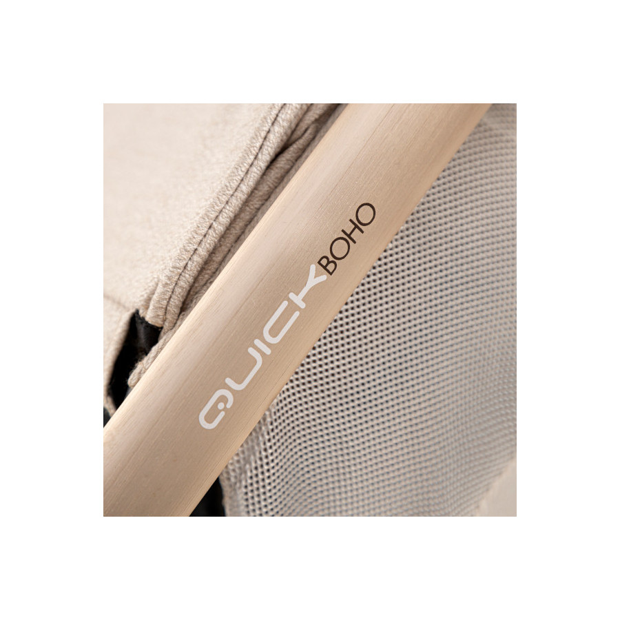 Muuvo Quick Boho wielofunkcyjny wózek dziecięcy zestaw 2w1 Brown