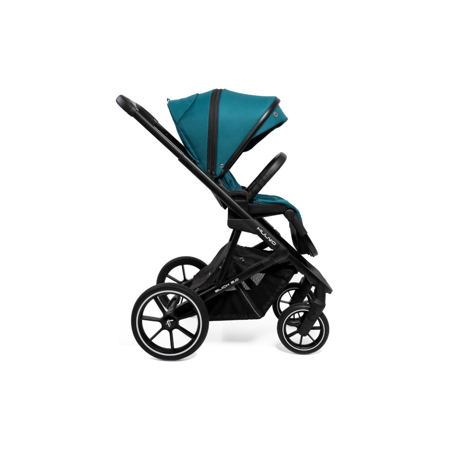 Muuvo Slick 2.0 wielofunkcyjny wózek głęboko-spacerowy 2w1 Tropical Green