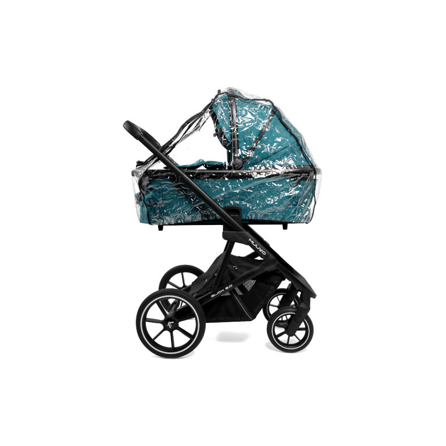 Muuvo Slick 2.0 wielofunkcyjny wózek głęboko-spacerowy 2w1 Tropical Green