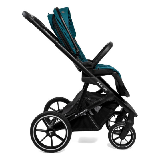Muuvo Slick 2.0 wielofunkcyjny wózek głęboko-spacerowy 2w1 Tropical Green