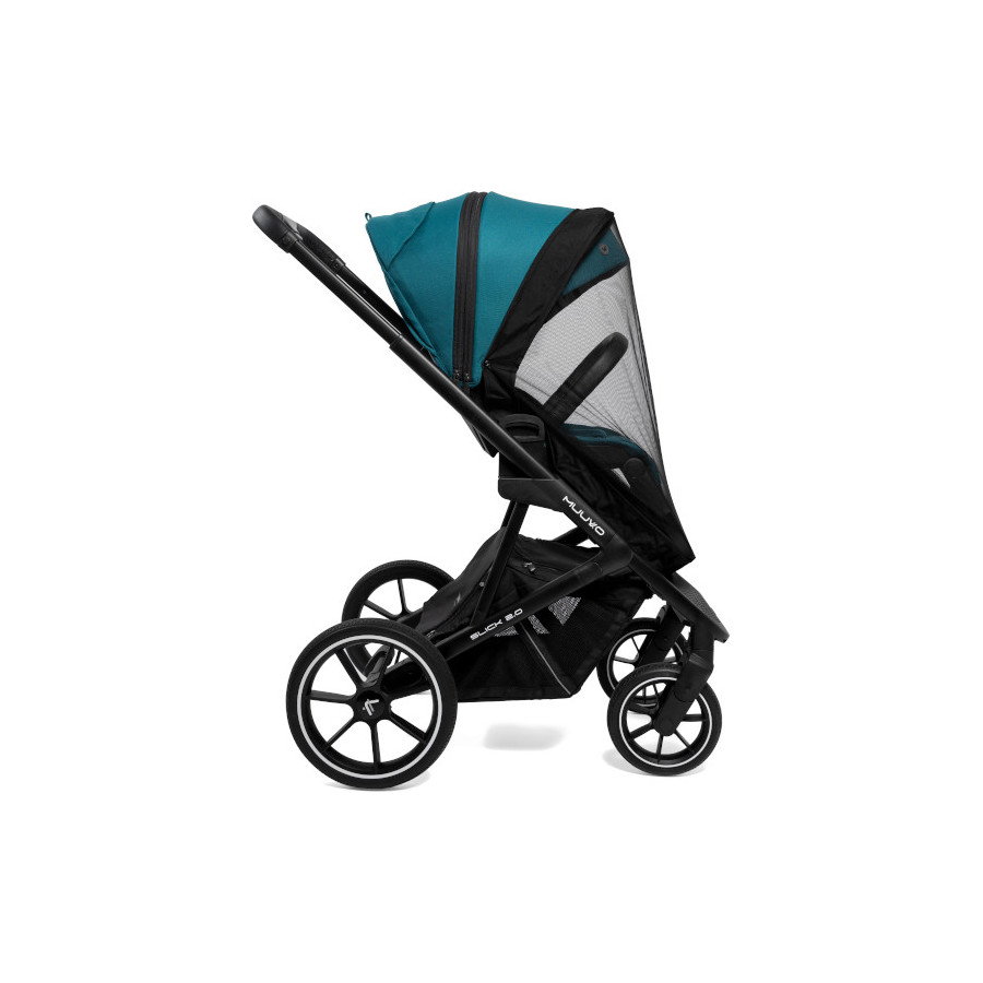 Muuvo Slick 2.0 wielofunkcyjny wózek głęboko-spacerowy 2w1 Tropical Green