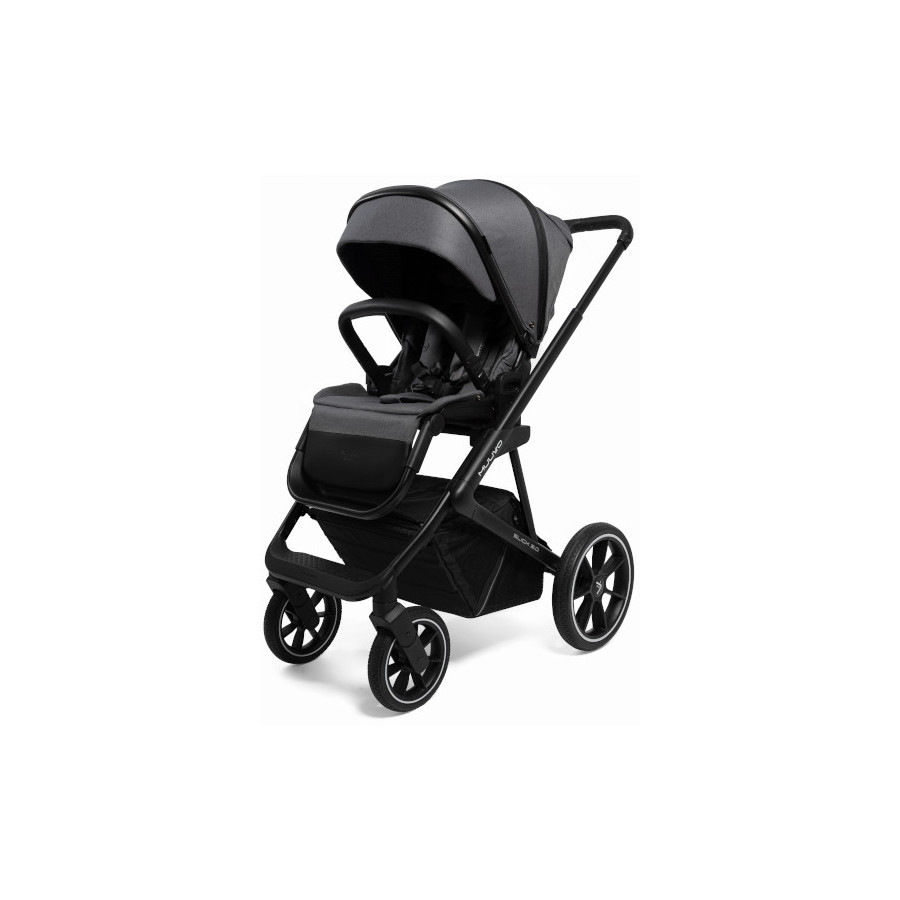 Muuvo Slick 2.0 wielofunkcyjny wózek głęboko-spacerowy 2w1 Iron Graphite