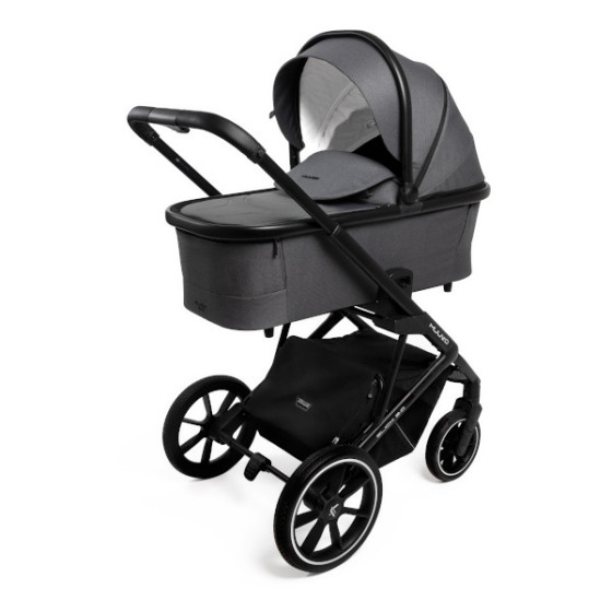 Muuvo Slick 2.0 wielofunkcyjny wózek głęboko-spacerowy 2w1 Iron Graphite