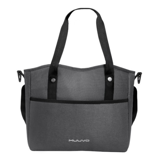 Muuvo Slick 2.0 wielofunkcyjny wózek głęboko-spacerowy 2w1 Iron Graphite