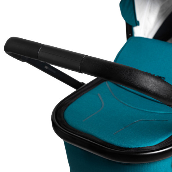 Muuvo Slick 2.0 wielofunkcyjny wózek głęboko-spacerowy 2w1 Iron Graphite