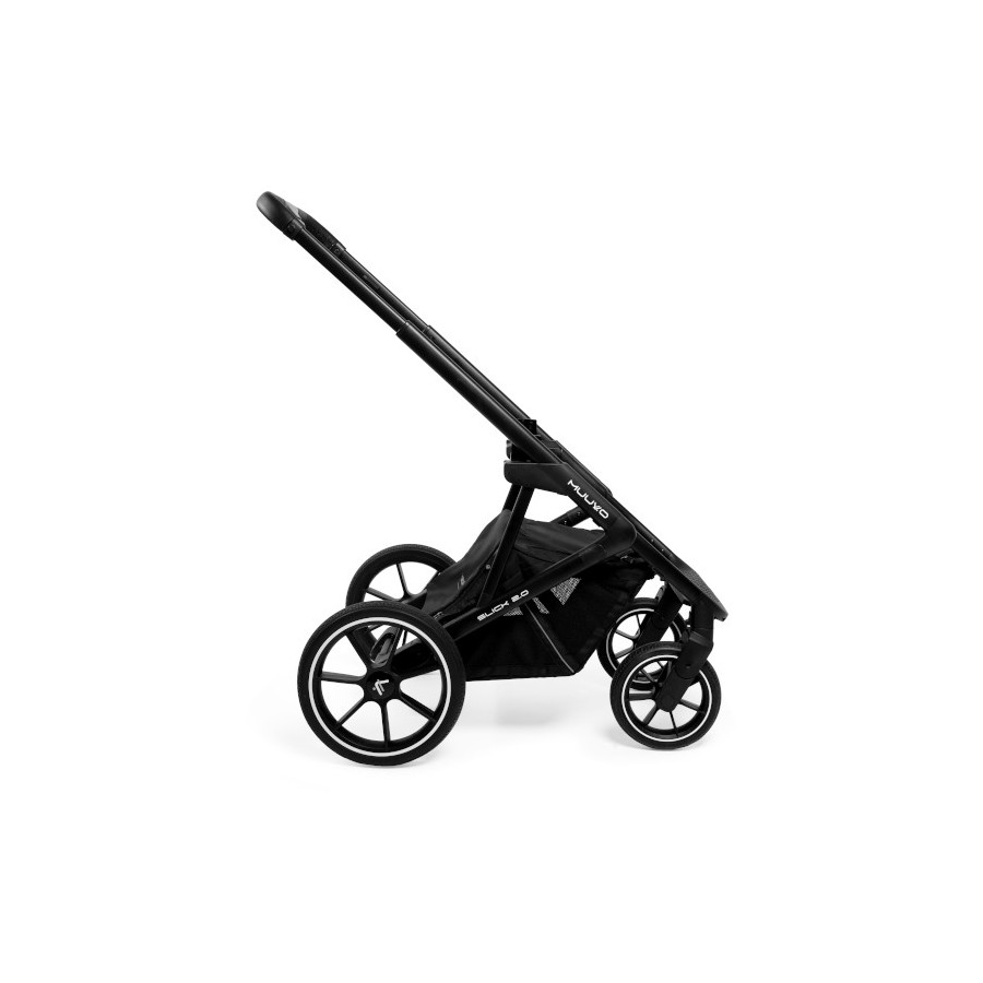 Muuvo Slick 2.0 wielofunkcyjny wózek głęboko-spacerowy 2w1 Light Grey