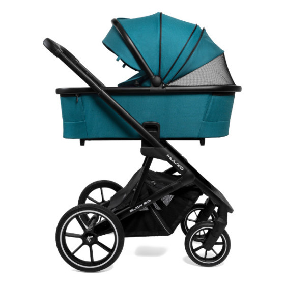 Muuvo Slick 2.0 wielofunkcyjny wózek głęboko-spacerowy 2w1 Light Grey