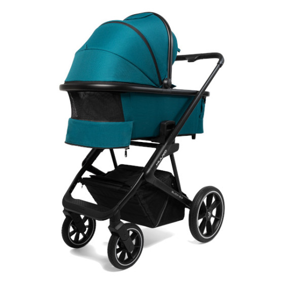 Muuvo Slick 2.0 wielofunkcyjny wózek głęboko-spacerowy 2w1 Light Grey