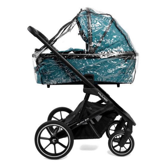 Muuvo Slick 2.0 wielofunkcyjny wózek głęboko-spacerowy 2w1 Light Grey