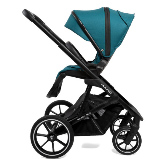 Muuvo Slick 2.0 wielofunkcyjny wózek głęboko-spacerowy 2w1 Light Grey