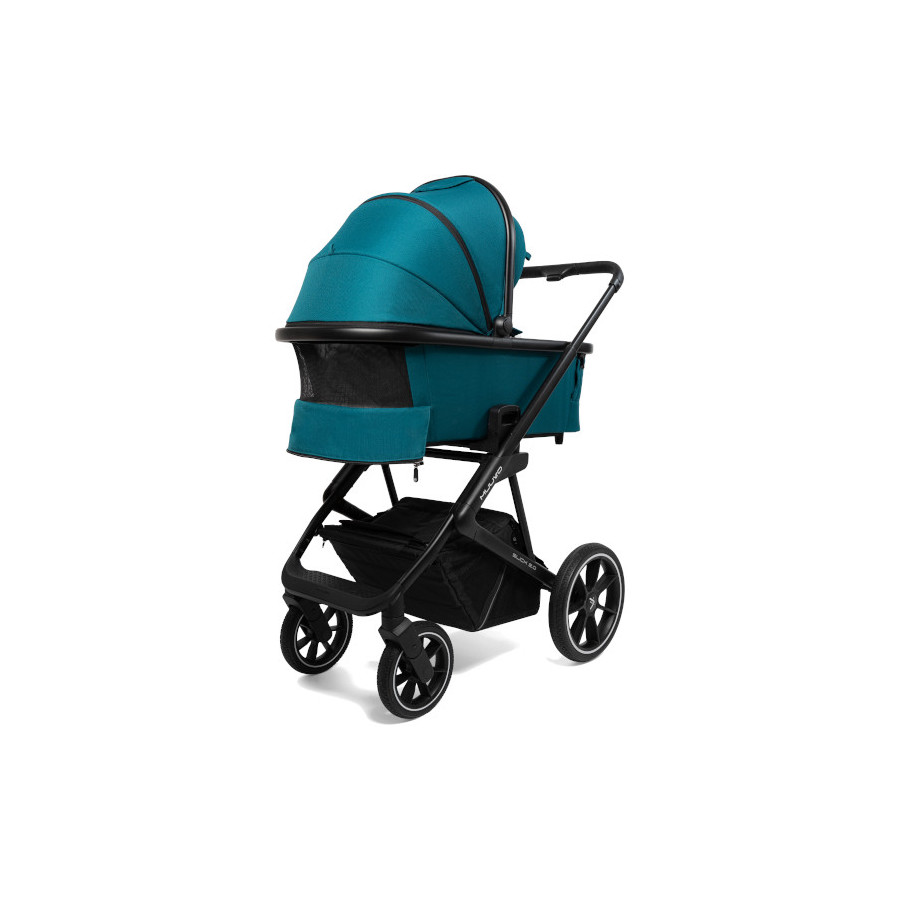 Muuvo Slick 2.0 wielofunkcyjny wózek głęboko-spacerowy 2w1 Iron Graphite