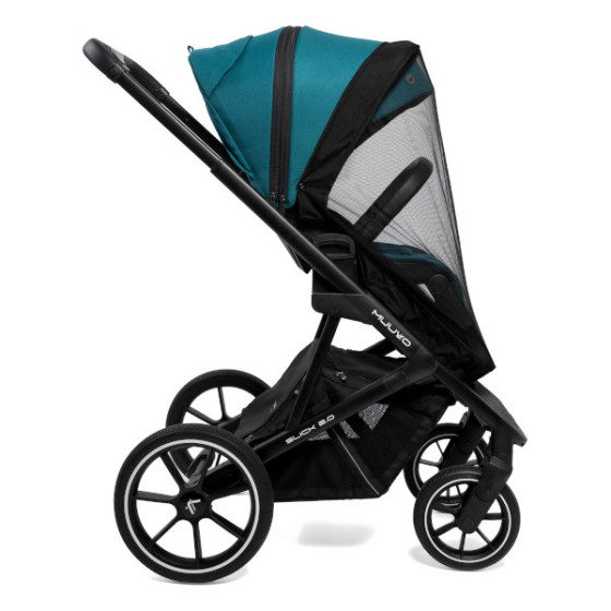 Muuvo Slick 2.0 wielofunkcyjny wózek głęboko-spacerowy 2w1 Iron Graphite