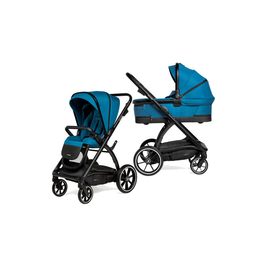 Muuvo Trick wózek wielofunkcyjny zestaw 2w1 z opcją 3w1 Ocean Blue