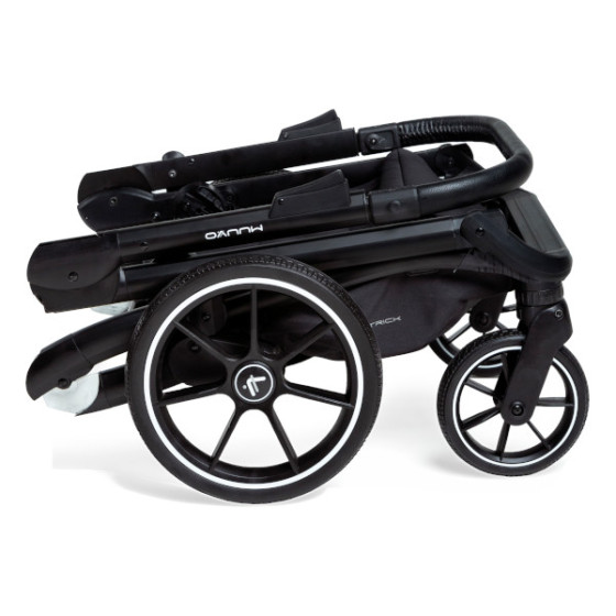 Muuvo Trick wózek wielofunkcyjny zestaw 2w1 z opcją 3w1 Jet Black