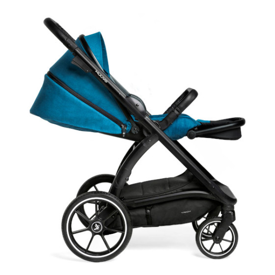 Muuvo Trick wózek wielofunkcyjny zestaw 2w1 z opcją 3w1 Jet Black