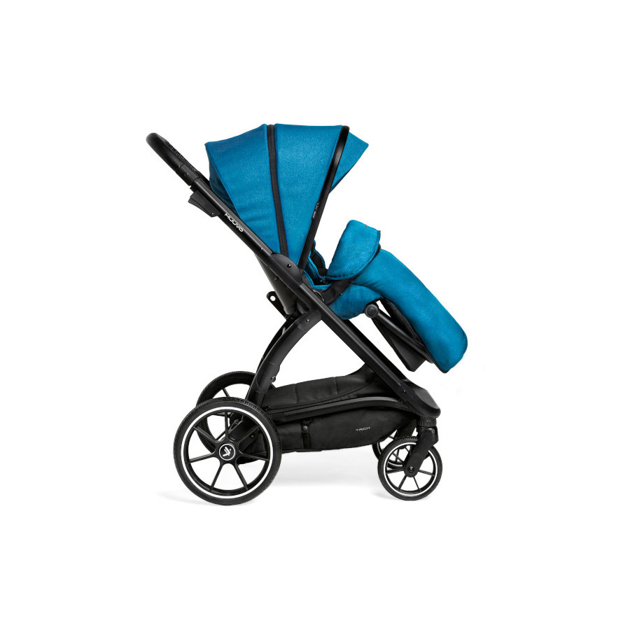 Muuvo Trick wózek wielofunkcyjny zestaw 2w1 z opcją 3w1 Jet Black