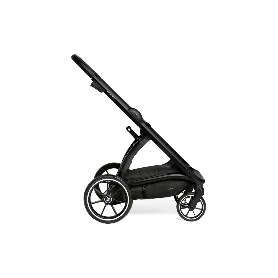 Muuvo Trick wózek wielofunkcyjny zestaw 2w1 z opcją 3w1 Iron Graphite