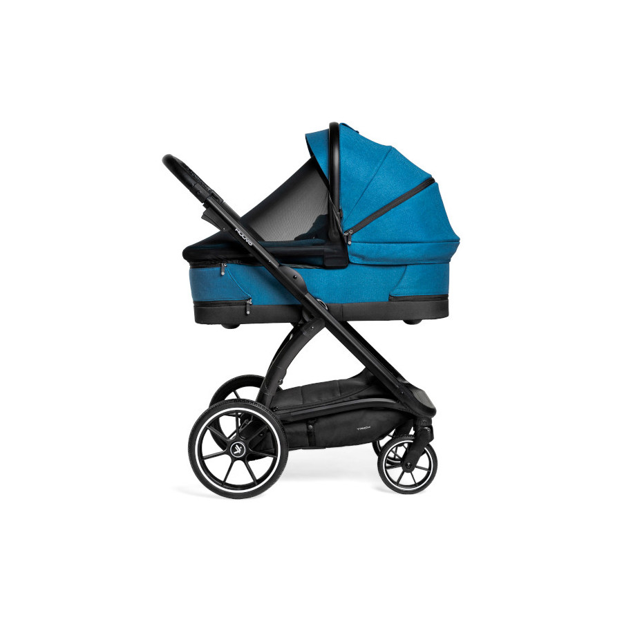 Muuvo Trick wózek wielofunkcyjny zestaw 2w1 z opcją 3w1 Iron Graphite