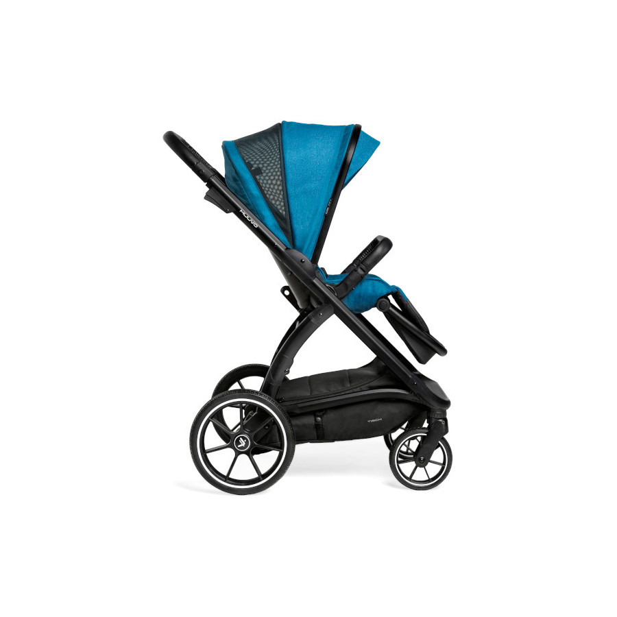 Muuvo Trick wózek wielofunkcyjny zestaw 2w1 z opcją 3w1 Iron Graphite