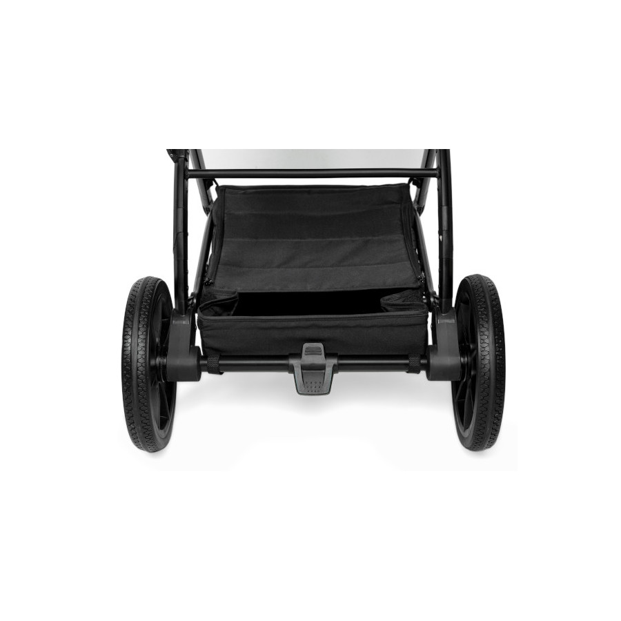 Muuvo Trick wózek wielofunkcyjny zestaw 2w1 z opcją 3w1 Steel Grey