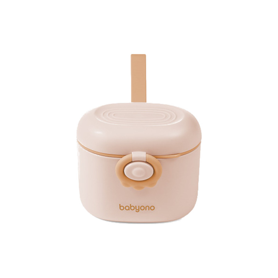 Babyono Pojemnik na mleko w proszku przenośny z łyżeczką