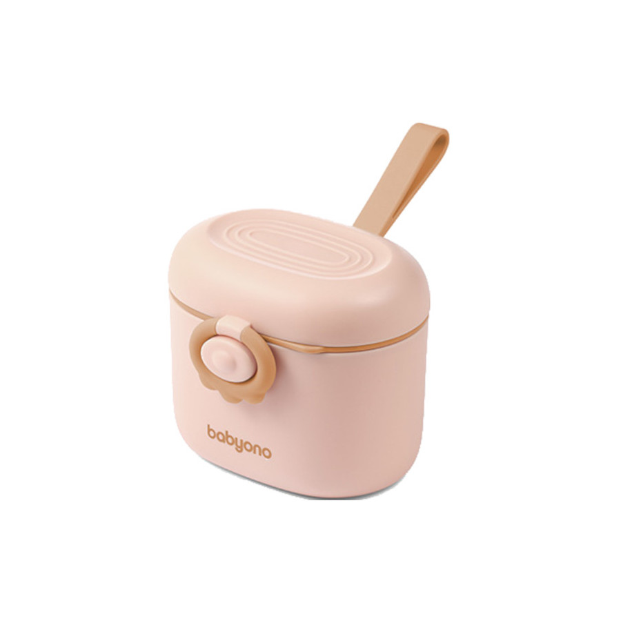 Babyono Pojemnik na mleko w proszku przenośny z łyżeczką
