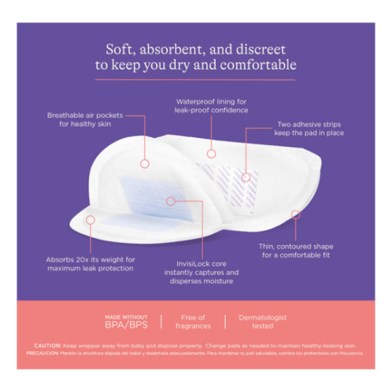 Lansinoh Wkładki laktacyjne jednorazowe 100 sztuk