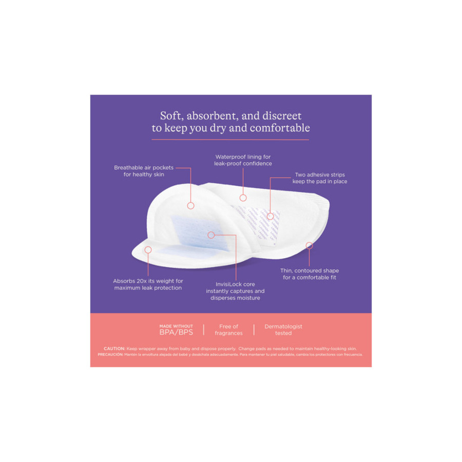 Lansinoh Wkładki laktacyjne jednorazowe 100 sztuk