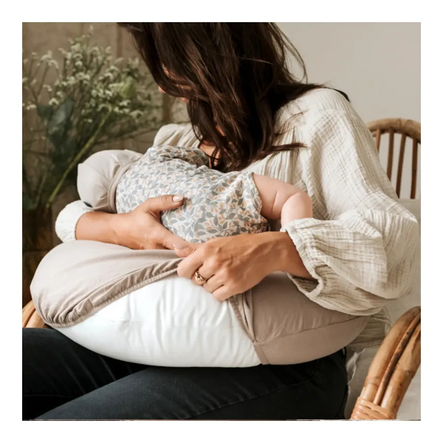 Puuki Poduszka do karmienia Hygienic 50x60 wodoodporna Czekolada