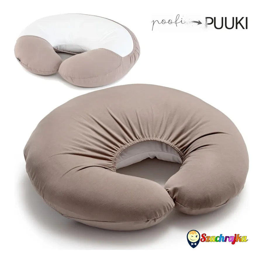 Puuki Poduszka do karmienia Hygienic 50x60 wodoodporna Czekolada