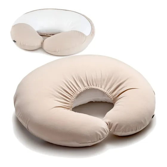 Puuki poduszka do karmienia Hygienic wodoodporna 50x60 cm latte