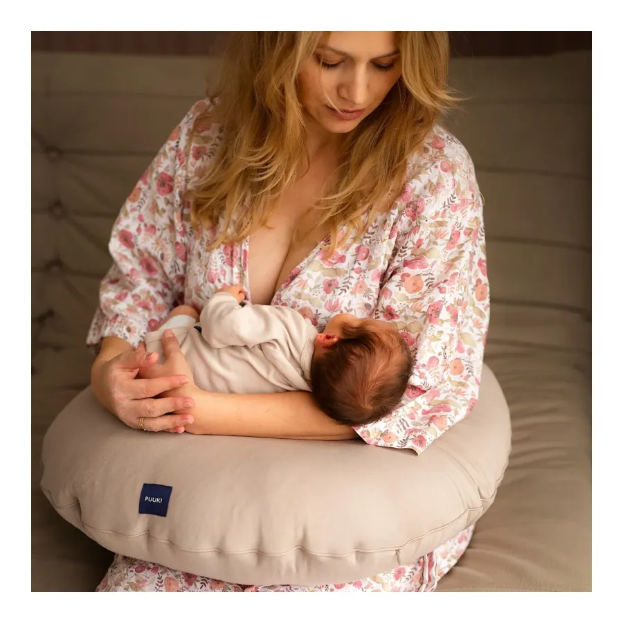 Puuki Poduszka do karmienia Organic bawełna organiczna | Szachrajka