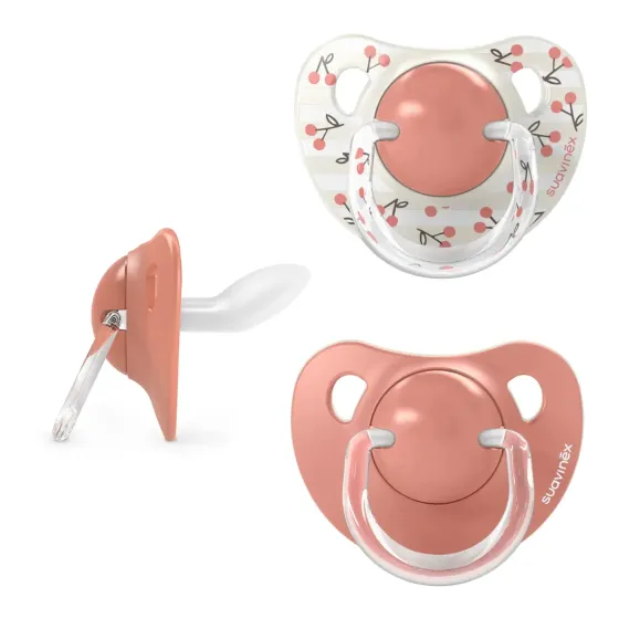 Suavinex Smoczek anatomiczny silikonowy SX Pro 18m+ 2 szt.