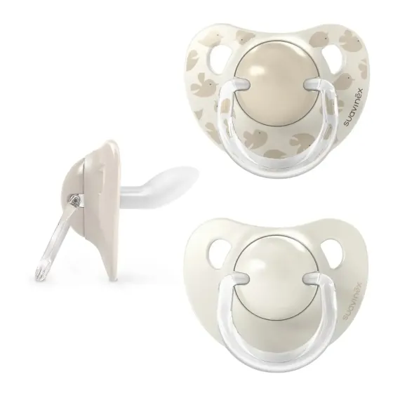Suavinex Smoczek anatomiczny silikonowy SX Pro 6m+ 2 szt.
