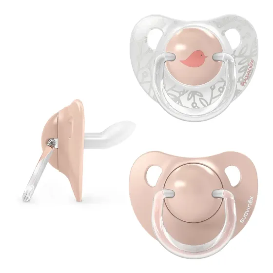 Suavinex Smoczek anatomiczny silikonowy SX Pro 0m+ 2 szt.