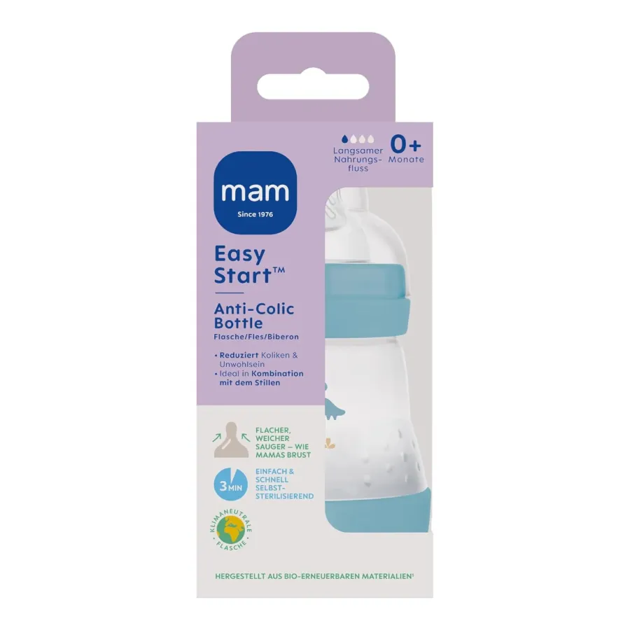 MAM Baby butelka antykolkowa 160 ml w opakowaniu