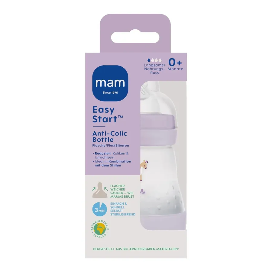 MAM Baby butelka antykolkowa 160 ml w opakowaniu