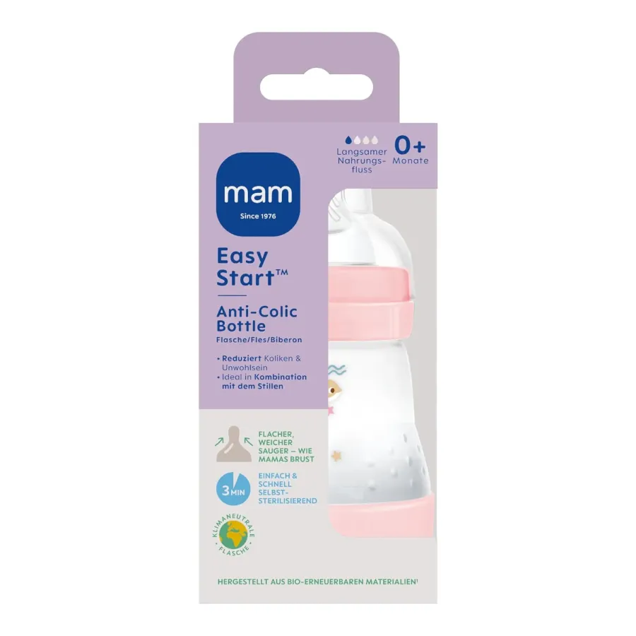 MAM Baby butelka antykolkowa 160 ml w opakowaniu