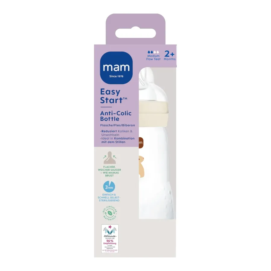 MAM Baby butelka antykolkowa Anti-Colic 260 ml 2m+ | Szachrajka