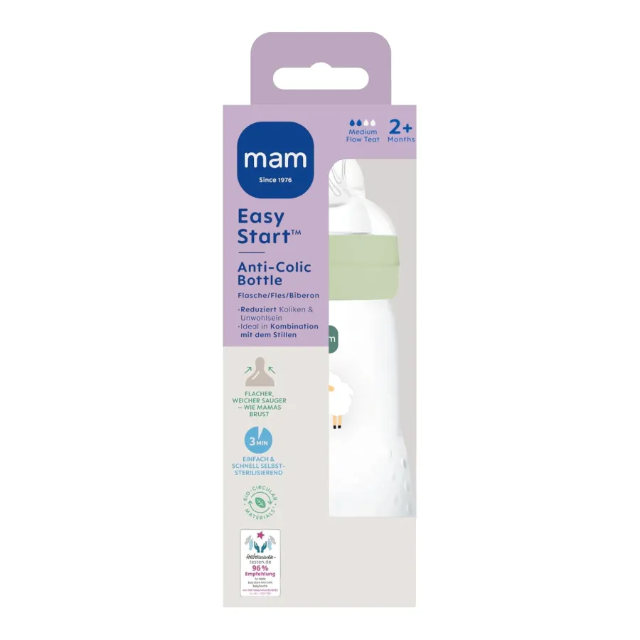 MAM Baby butelka antykolkowa Anti-Colic 260 ml 2m+ | Szachrajka