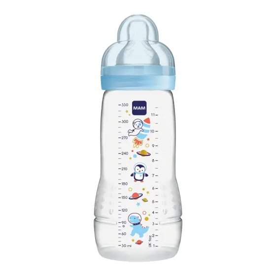 MAM Baby butelka Easy Active 330 ml 4m+ szybki przepływ
