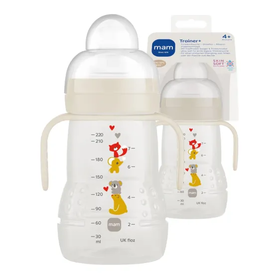 MAM Baby Butelka Treningowa Trainer 220 ml 4m+ | Szachrajka