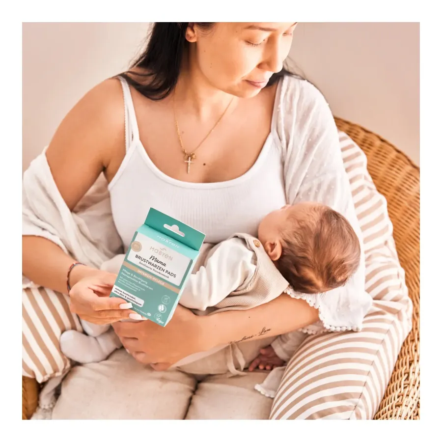 Mabyen kompresy do pielęgnacji brodawek podczas karmienia piersią