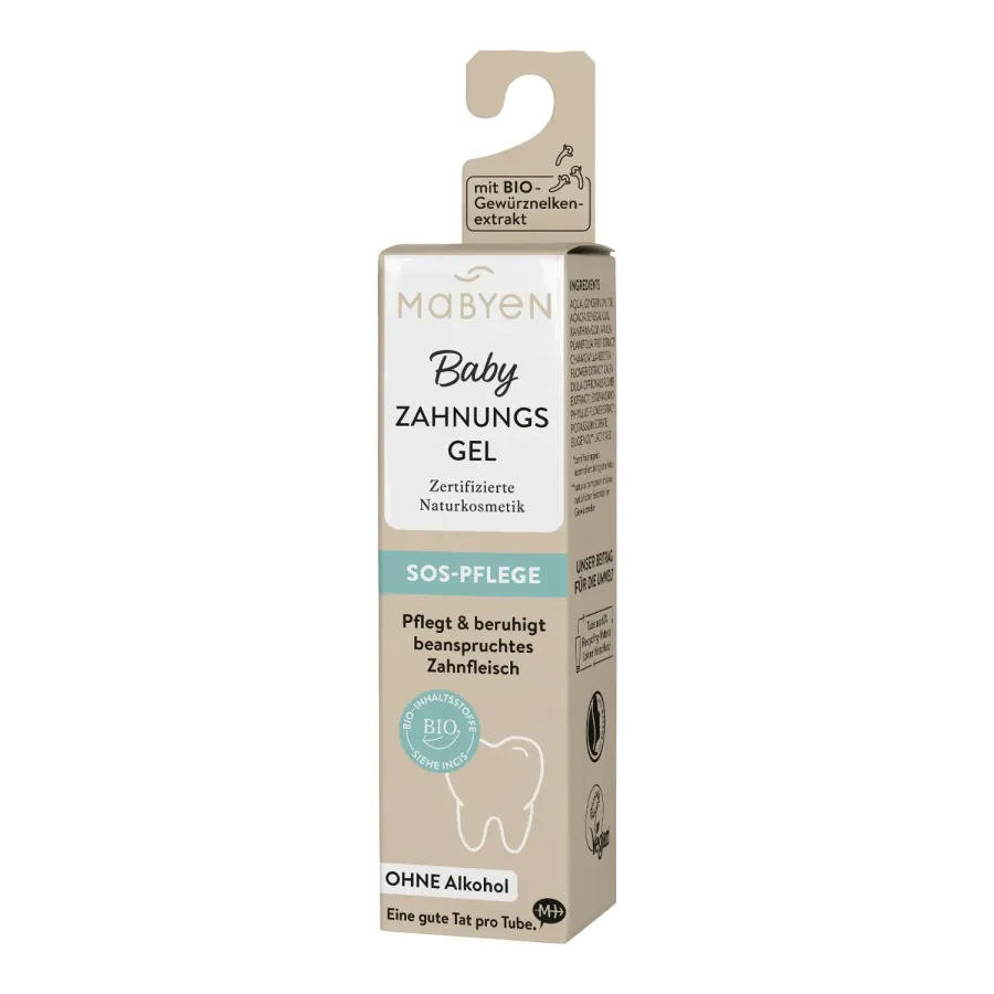Mabyen naturalny żel na ząbkowanie w tubce 10 ml