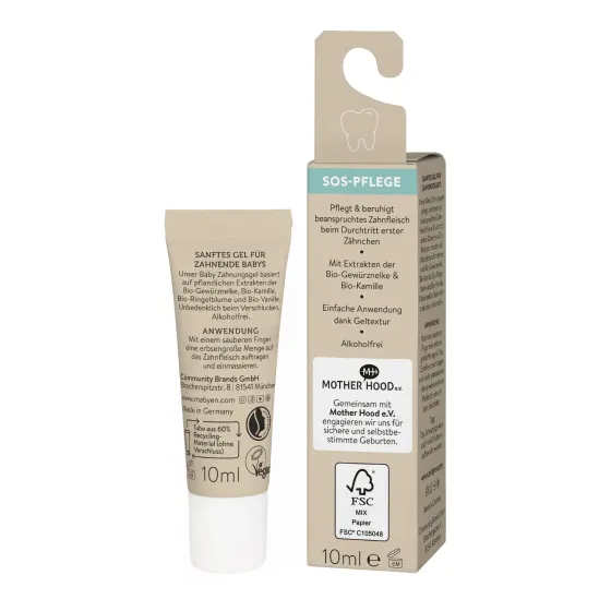 Mabyen naturalny żel na ząbkowanie w tubce 10 ml