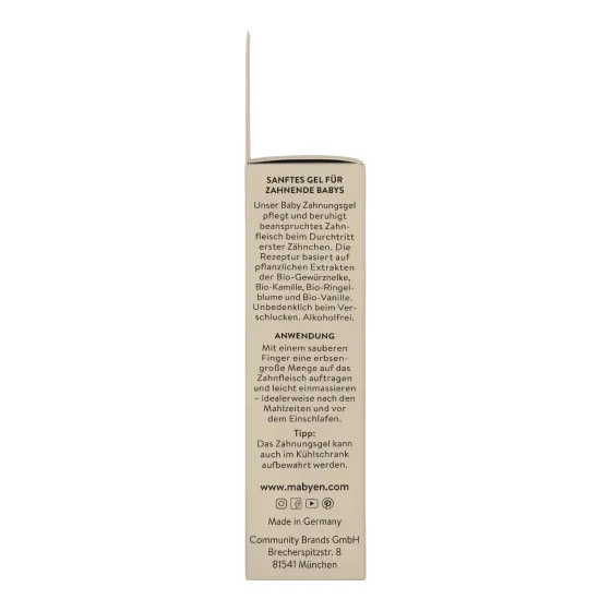 Mabyen naturalny żel na ząbkowanie w tubce 10 ml