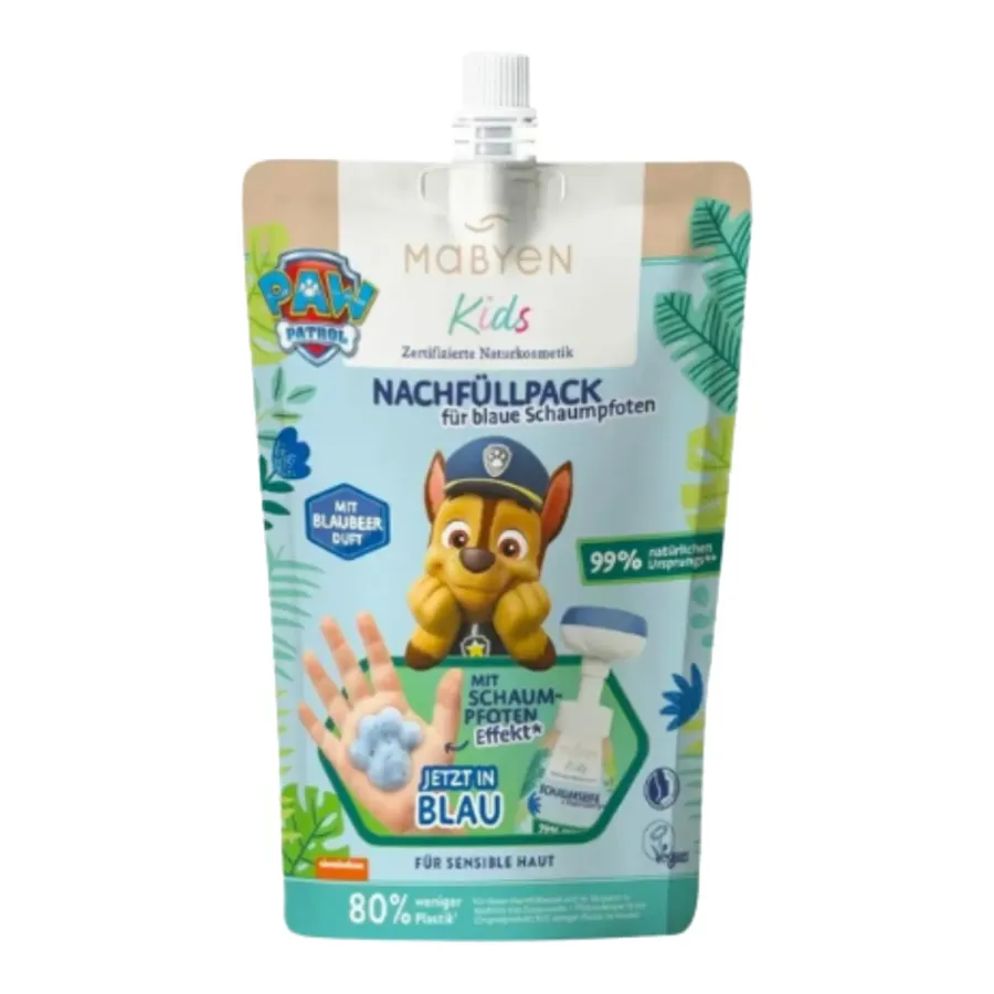 Mabyen Psi Patrol zapas do mydła w piance jagoda 250 ml