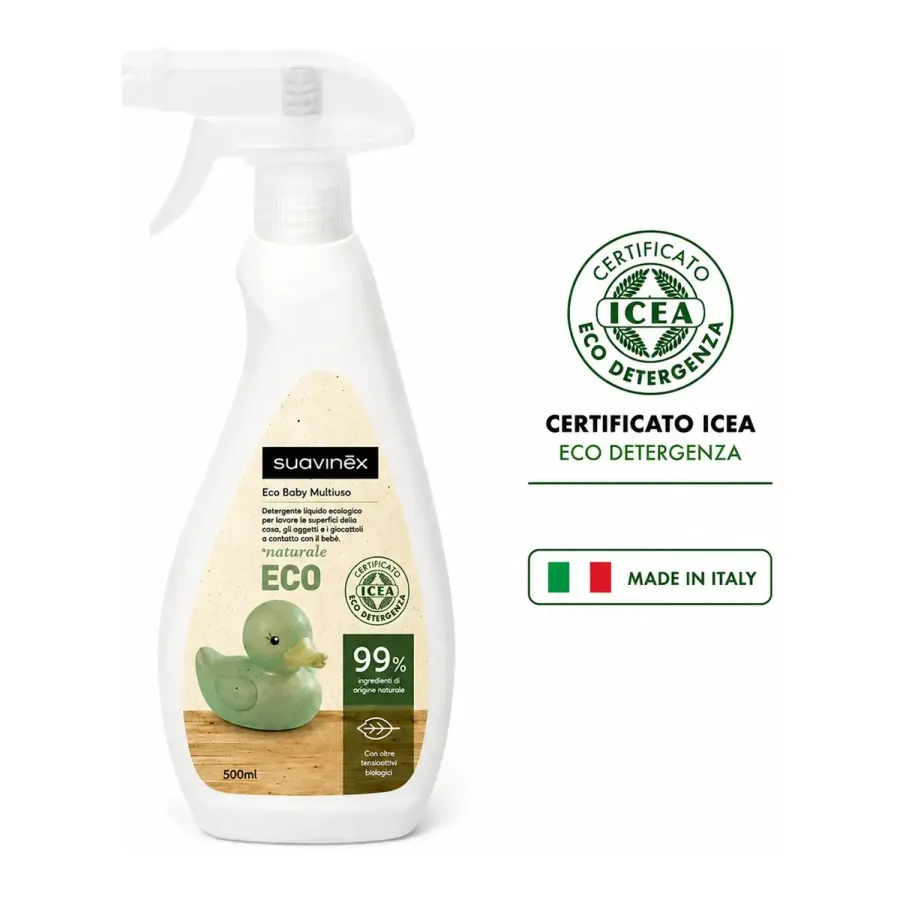 Suavinex ekologiczny spray do dezynfekcji zabawek i powierzchni 500 ml